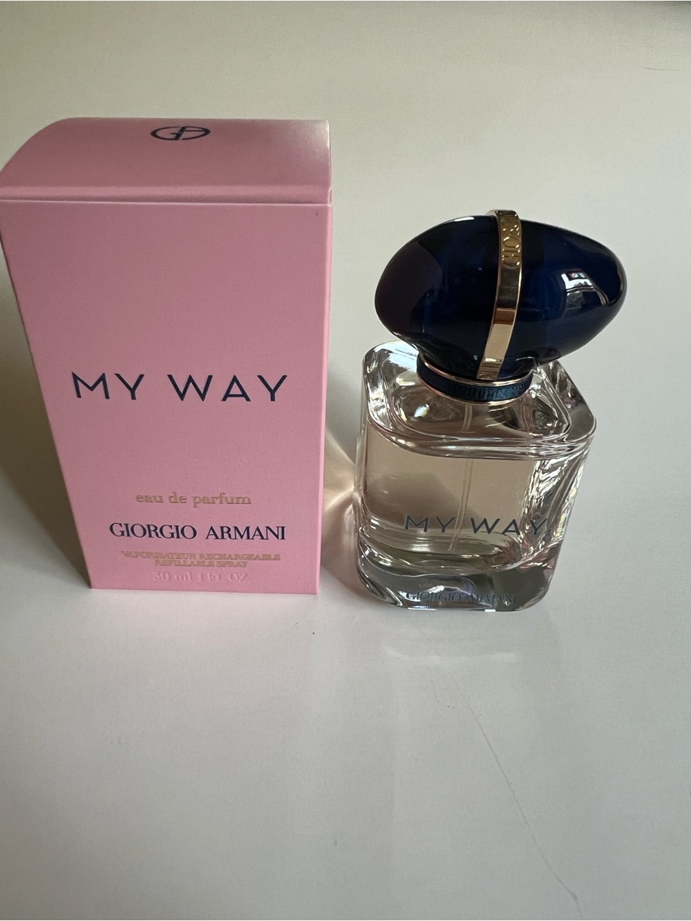 Giorgio Armani My Way Eau de Parfum — Pink Box with Navy Cap